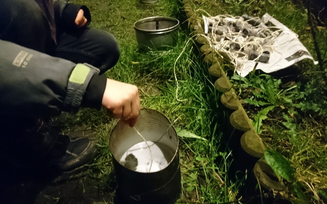 Vinteren over tager både flok og trop bålkokmærker